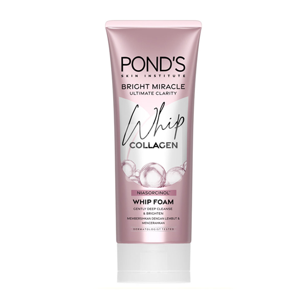 PONDS BRIGHT MIRACLE WHIP COLLAGEN FACIAL FOAM 100G