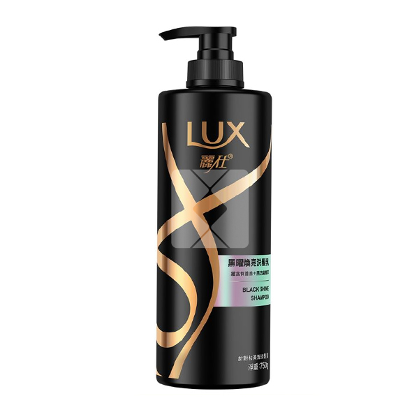 LUX SHAMPOO BLACK SHINE 750ML