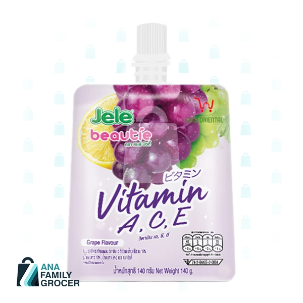 JELE BEAUTIE GRAPE + VITAMIN A,C,E 140G