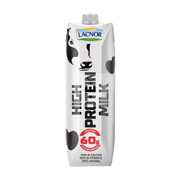 LACNOR HIGH PROTEIN MILK 1LTR