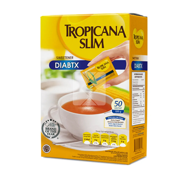 TROPICANA SWEETENER DIABTX 2.5G X 50 SACHET