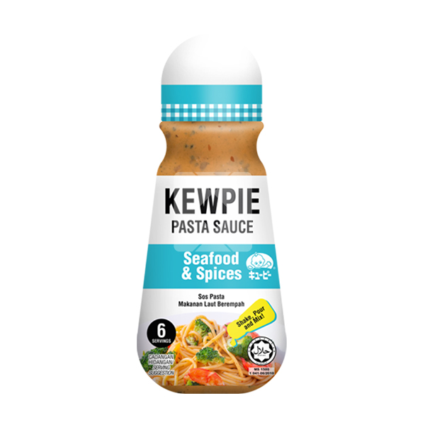 KEWPIE PASTA SAUCE SEAFOOD & SPICES 200ML