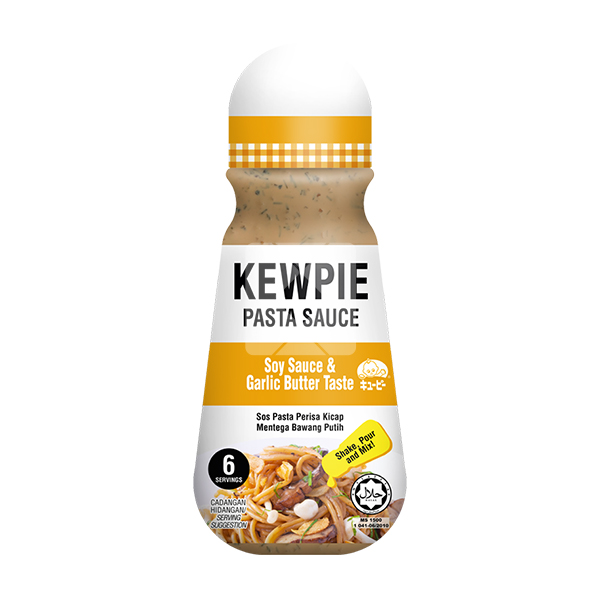 KEWPIE PASTA SOY SAUCE & GARLIC BUTTER TASTE 200ML