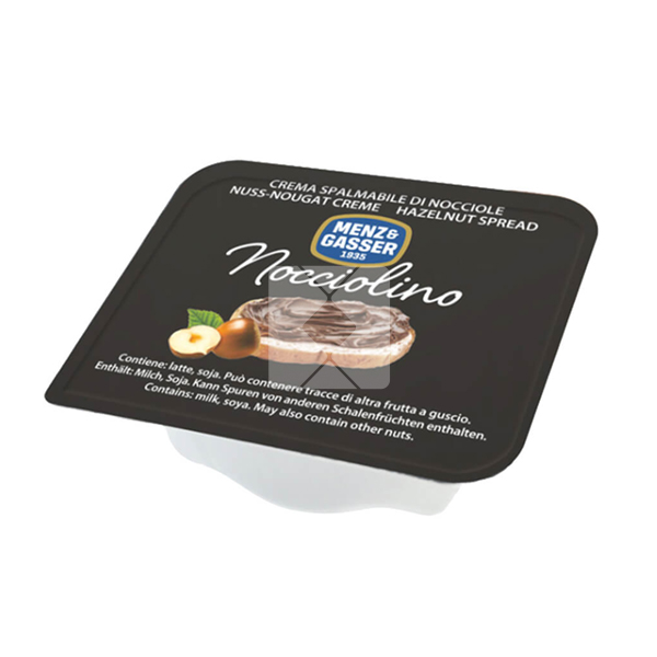 MENZ & GASSER HAZELNUT PORTION 20G