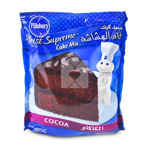 PILLSBURY CAKE MIX COCOA 485G