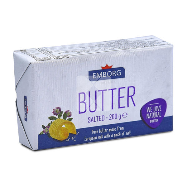 EMBORG BUTTER SALTED 200G