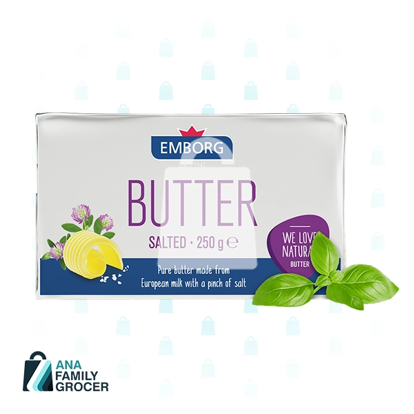 EMBORG BUTTER SALTED 200G