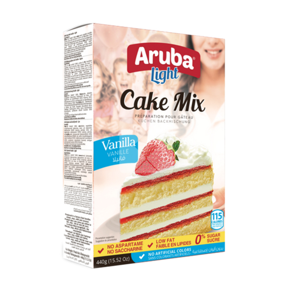 ARUBA CAKE MIX VANILLA 500G 