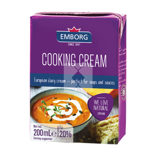 EMBORG COOKING CREAM 200ML