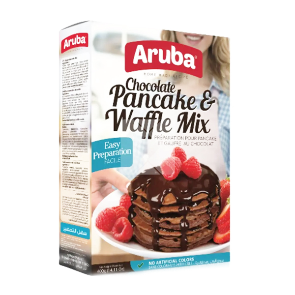 ARUBA PANCAKE & WAFFLE MIX CHOCOLATE 400G 