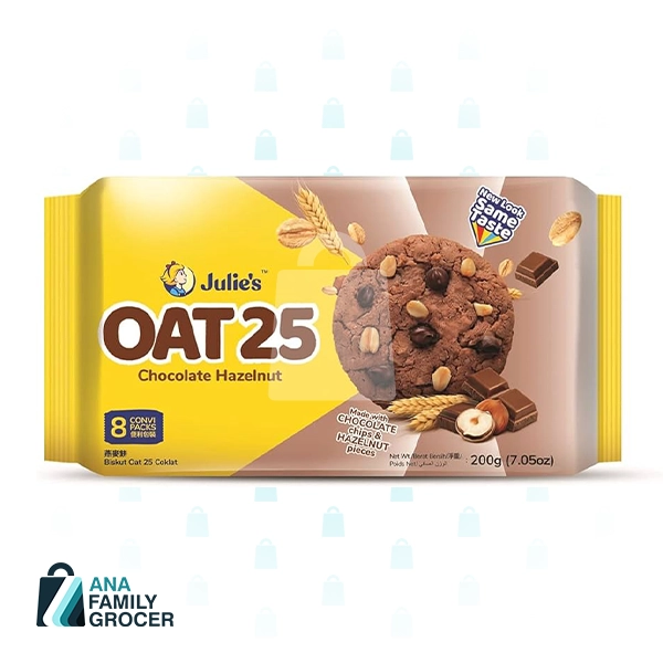JULIE'S OAT 25 CHOCOLATE 200G