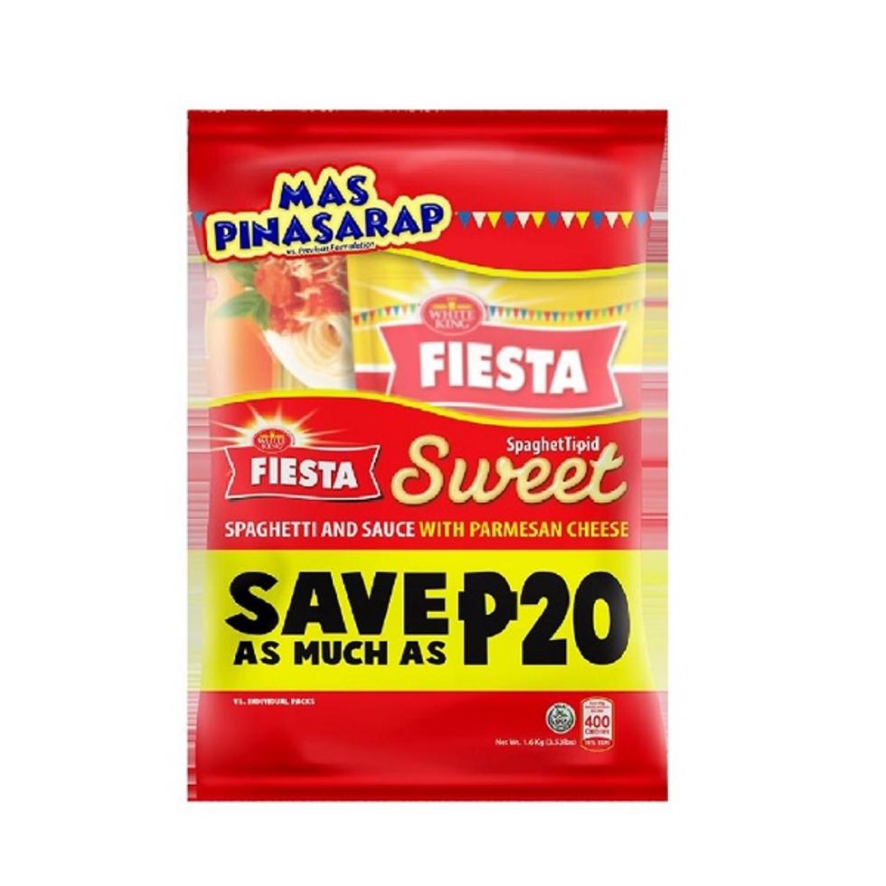 WHITE KING FIESTA SPAGHETTI SWEET TIPID 1.6KG