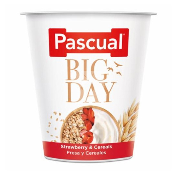 PASCUAL YOGURT STRAWBERRY & CEREALS 125ML 