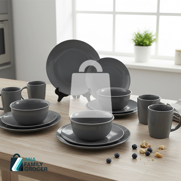 VANCASSO DARK GREY 16PCS