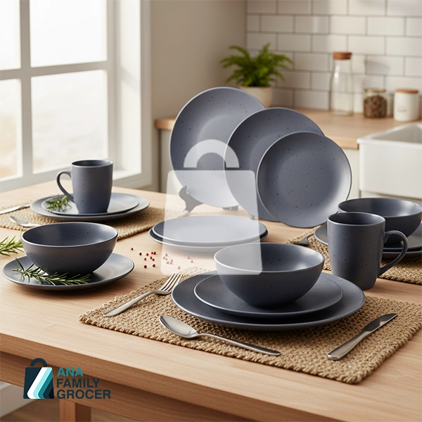 FAMIWARE DARK GREY 16PCS