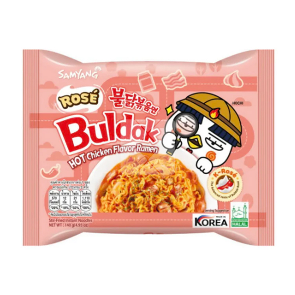 SAMYANG HOT CHICKEN RAMEN ROSE 140G 