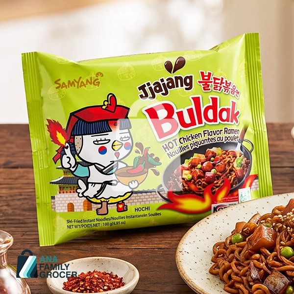 SAMYANG HOT CHICKEN RAMEN JJAJANG 140G 