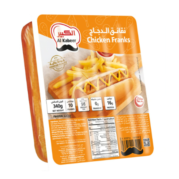 AL KABEER CHICKEN FRANKS 340G