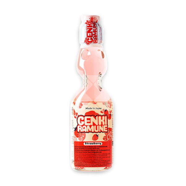 GENKI STRAWBERRY SODA 200ML