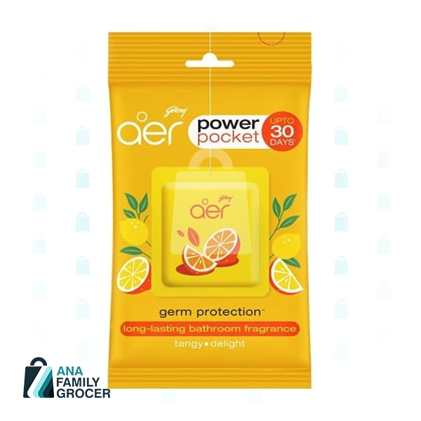 GODREJ AER POWER POCKET LEMON TANGY DELIGHT 10G