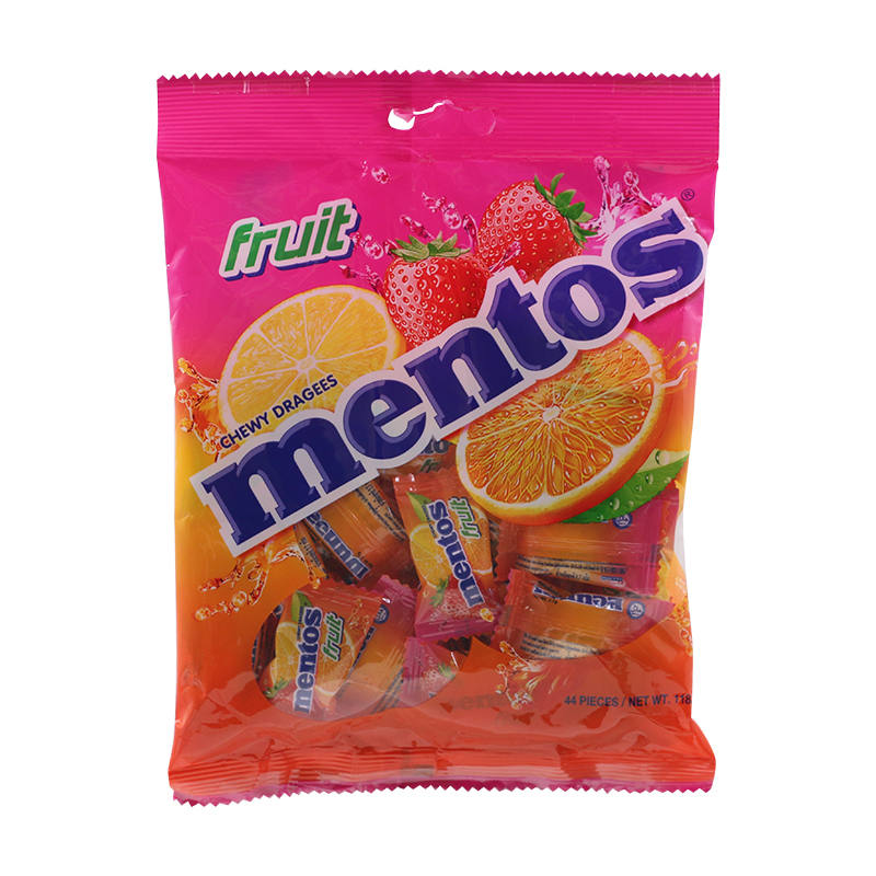 MENTOS CHEWY CANDY FRUIT 18.9G