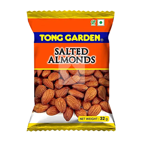 TONG GARDEN SALTED ALMOND 32GM