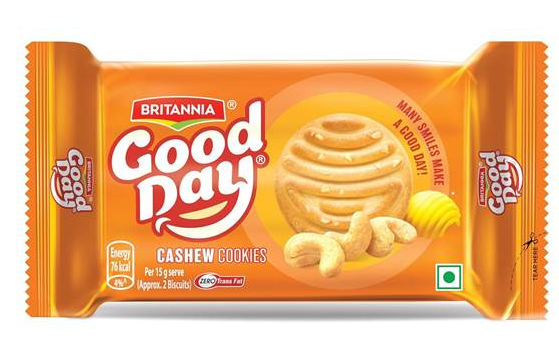BRITANNIA GOOD DAY BUTTER CASHEW 75G   