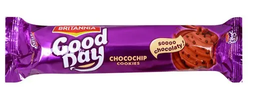 BRITANNIA GOOD DAY CHOCO CHIP COOKIES 120G   