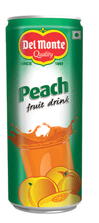 DELMONTE  JUICE PEACH  240ML  