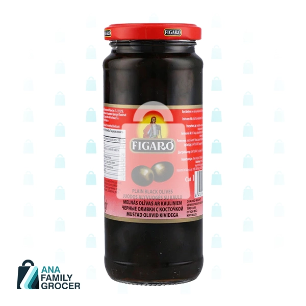 FIGARO WHOLE BLACK OLIVE 200G