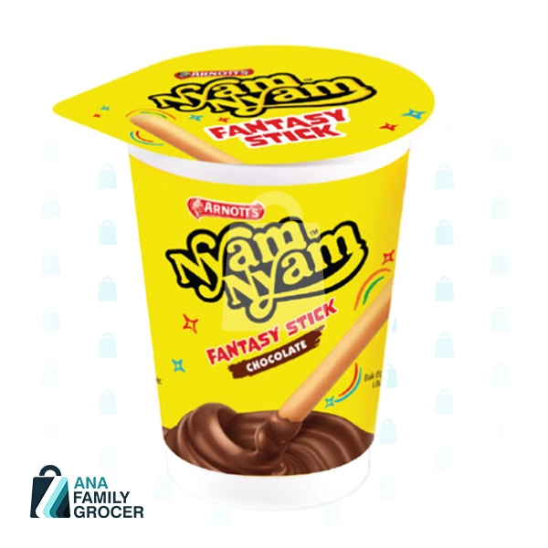NYAM NYAM FANTASY CHOCO RAINBOW STICK 25G