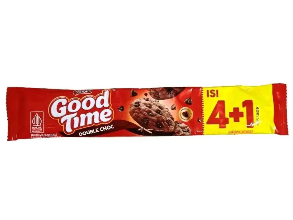GOOD TIME DOUBLE CHOCO CHIPS COOKIES 26.5G 