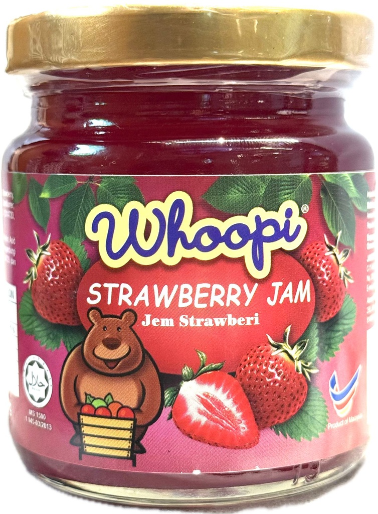WHOOPI STRAWBERRY JAM 240G