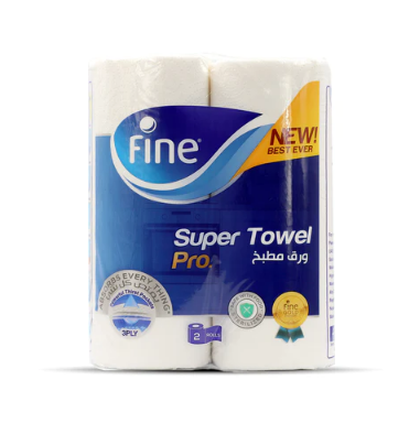 FINE TOWEL BASIC 60 SHEET X 2