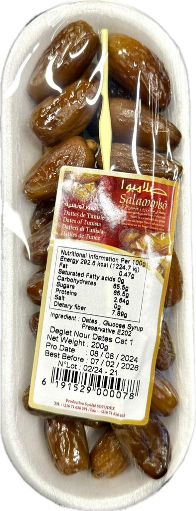 DATES PROCESSED SALAMBO TRAY 200G