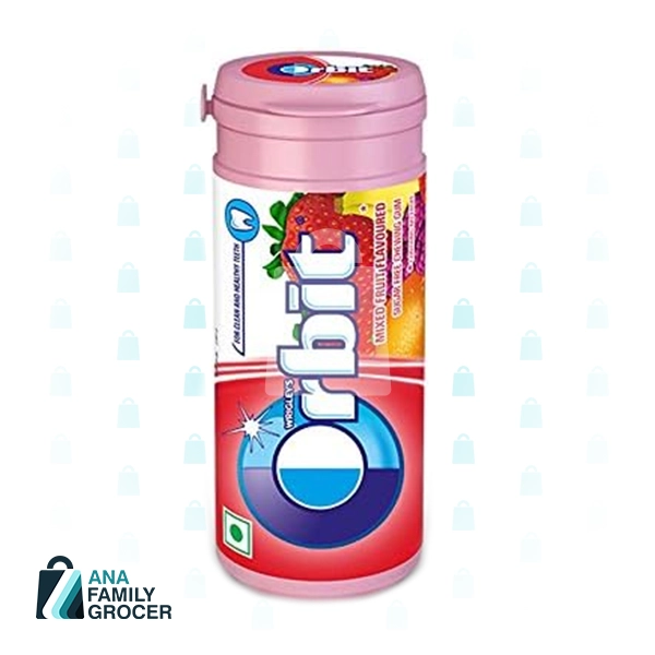 ORBIT RAW MIXED FRUIT 22G