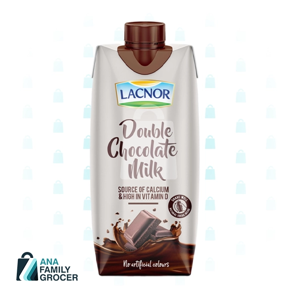 LACNOR DOUBLE CHOCOLATE MILK 250ML