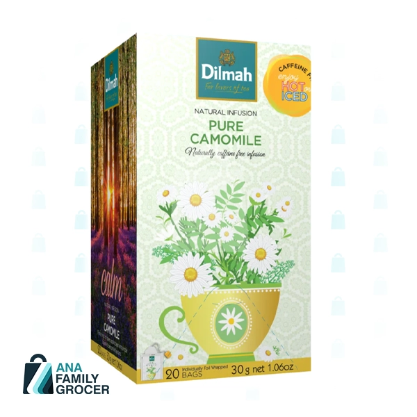 DILMAH T BAG PURE CAMOMILE 20 BAGS