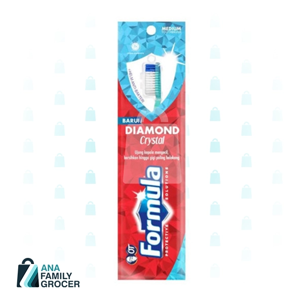 FORMULA TOOTHBRUSH DIAMOND CRYSTAL MEDIUM
