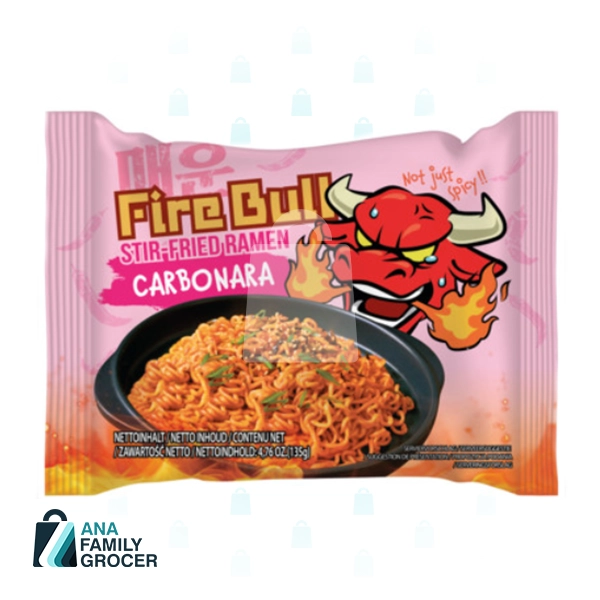 FIRE BULL RAMEN CARBONARA 135G  