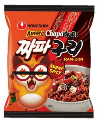 NONGSHIM ANGRY CHAPAGURI SUPER SPICY 140G