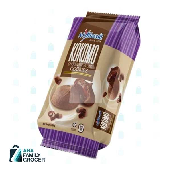 MYBIZCUIT CHOCOLATE FILLING COOKIES 100G