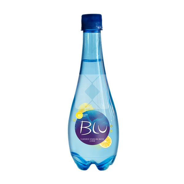 BLU SPARKLING WATER 500ML (LEMON) 