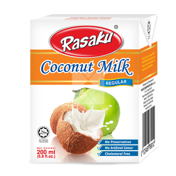 RASAKU COCONUT MILK 200ML 