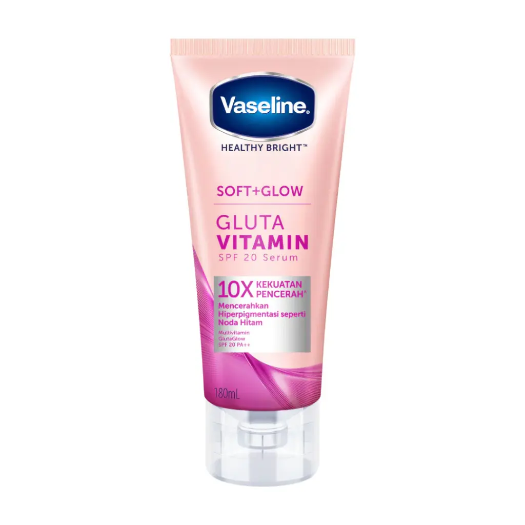 VASELINE SOFT GLOW GLUTA VITAMIN SPF 20 SERUM 180ML