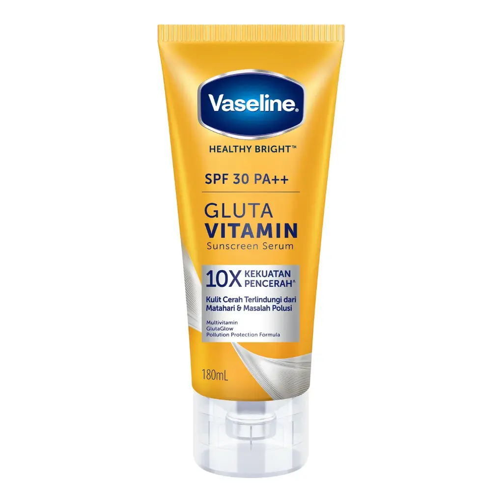 VASELINE HEALTHY BRIGHT SERUM SPF30 VITAMIN SUNSCREEN SERUM 180ML