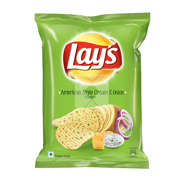 LAY'S AMERICAN STYLE CREAM & ONION 48G