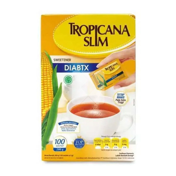 TROPICANA SWEETENER DIABTX 2.5G X 100 SACHET