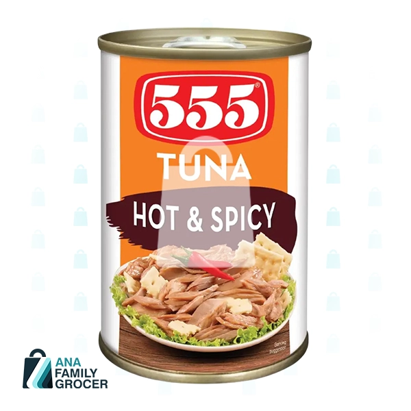 555 TUNA FLAKES HOT & SPICY 155G