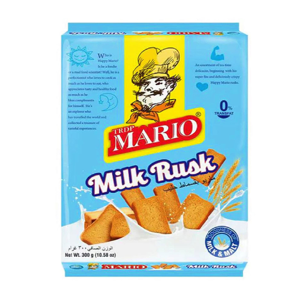 MARIO RUSK MILK 300G